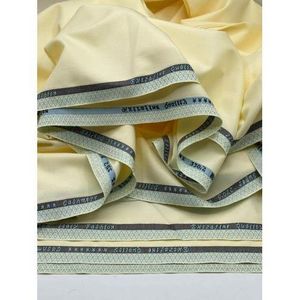 Quality Cream Italian 7star  Cashmere SuperWool Senator Fabric Material (No Accessories)