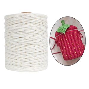 10m Colourful DIY Natural Raffia Paper Cord String