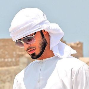 Al Haramain Muslim Arab Men Scarf Turban keffiyeh Shemagh  for Elegant Men and women- Eid Headwear