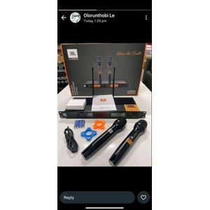 Jbl VM860 wireless microphone