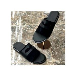 Men's Suede Cover Pam Slippers With Design