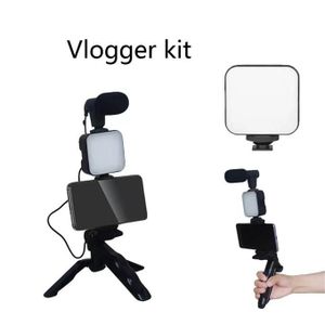 Vlogging- Video Making KIt With Tripod And Microphone
