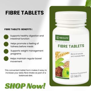 Healthy Living Fibre Tablets - 120 Tablets (Single)