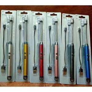 Rechargable Electric Arc Ignitor with usb cord for Gas Stoves, Barbecue And Candles Lightening GasLighter 1pcs (comes in different colour)