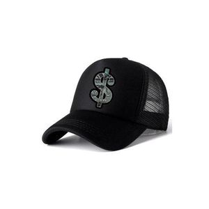 High Design Face Cap/baseball - Black
