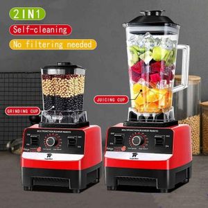 TropicWhirl Blender 2L 2 Cups (Model: 1589), 650W - Red/Black