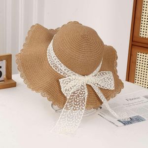 Elegant Ladies Summer Hat With Lace band