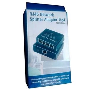 1 to 4 RJ45 Gigabit Network Splitter Adapter