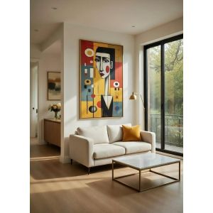 Natural Oak Float Wall Art Frame