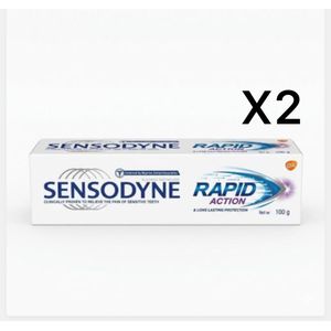 Sensodyne Rapid action toothpaste 100g Nafdac no: 027821