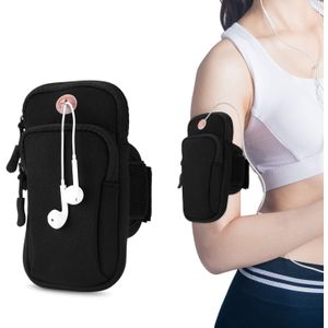 Running Armband Bag Phone Case Universal Sports Armband Arm Pouch Phone Holder Mobile Waterproof Wrist Band