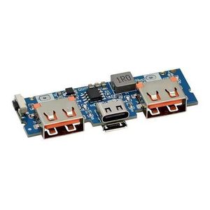 Power Bank Module Type- C Lithium Battery 18650 3.7V Dual USB 5V2.4AA
