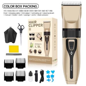 Rechargeable Electric Hair Clippers Kit for Mens 19pcs Set