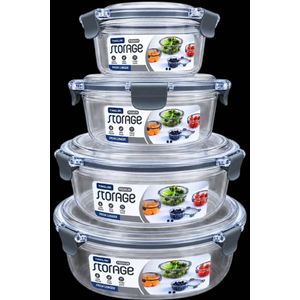 4 in 1 Refrigerator Food Storage Container - Acrylic