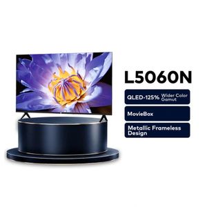 itel 65-Inch 4K QLED Smart TV, VIDAA OS, Dual-Band Wi-Fi, 24W Speakers, Metallic Frameless, Overvoltage Protection