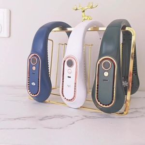 Bladeless Hanging Neck Fan - Portable Rechargeable Wearable Cooling Fan