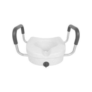 Drive Adjustable Raised Toilet Portable, Elevated Raiser With Padded Handle