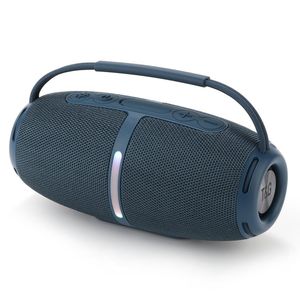 T&G TG-686 Mini Portable Wireless Blue Tooth Hifi Stereo Sound Column Subwoofer Music Center Fm Radio Speaker IPX5 BLUE