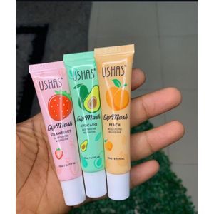 3PCS/SET OF USHAS LIP MASK, LIP GLOSS