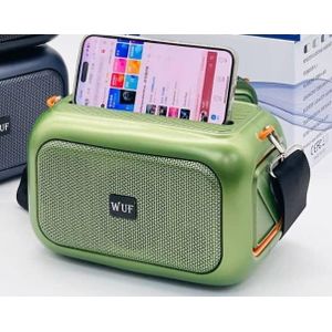 WUF W2 Portable Wireless Bluetooth Speaker With Radio, AUX, TFcard , flash drive 