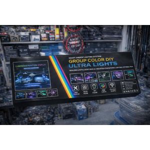 Group Color DIY Ultra Lights – Smart Luminious Car Ambient Lighting System