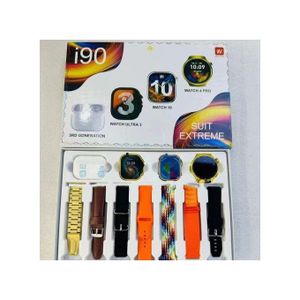 Ultra I90 Suit Extreme 10 In 1 (3 Smartwatches & 1 Earpod)