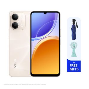 vivo Y11d 6.74" 120hz 1200nits 128/4gb 6500mAh 44w Fast charge  - Gold