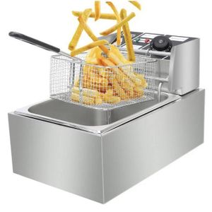 Electric Deep Fryer - Stainless Steel