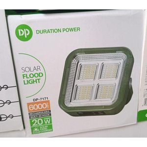 Dp DP-7171 Rechargeable 20W Solar Flood Light (6000mAh)