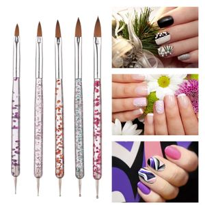 7-piece Nail Art Liner Brushes Set - Double Ended Dotting Tools, Painting  Nail Design Brush Pen With Liner Brushes And Dotting Pen Tips  (5/7/9/11/14/1