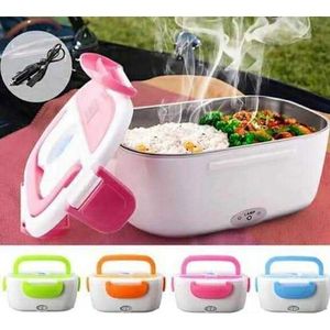 Electric Heating Lunch Box Stainless Steel Food Heater Container 300W 110V