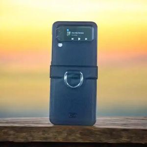 Samsung Galaxy Z Filp 4 Hinge Case with Ring Holder 