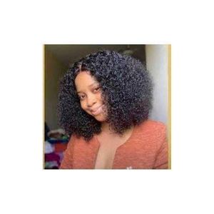 Jerry curls wig with Frontal