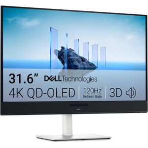 DELL S3225qc 32 Plus 32" 4k Qd-oled Ai-enhanced 3d Spatial Audio Monitor