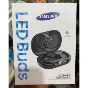 Samsung LED Buds S200 Wireless Super BASS Earbuds With LED Digital Display - Wireless Earphones In-ear Touch Control Bluetooth - Sports Stereo Gaming Headphone