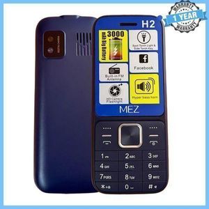 Mez  H2 Big Battery, Wireless FM, Facebook, Dual SIM Phone