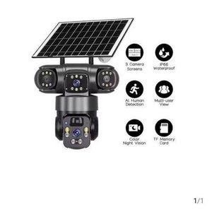 STANDARD COMPLETE THREE LENS CCTV 8K ULTRA HD CCTV CAMERA