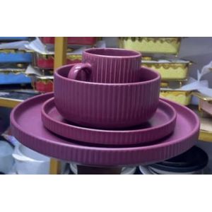 16 pcs modern ceramic stoneware dinnerware Set