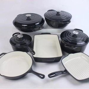 7pcs cast iron