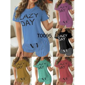 Ladies lazy day top and short nightwear 