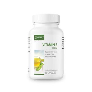 Wellness Vitamin E 200 I.U. - 60 Capsules (Single)
