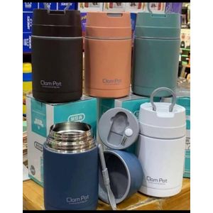 insulated food jar, stainless steel thermal lunch box, vacuum food flask, portable soup thermos, food warm container