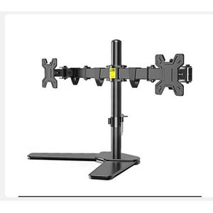Multiple monitor desk for LED AND LCD TV  AND HEAVY DUTY WITH BUILT IN THE CABLE MANAGEM  17'-27 inches
