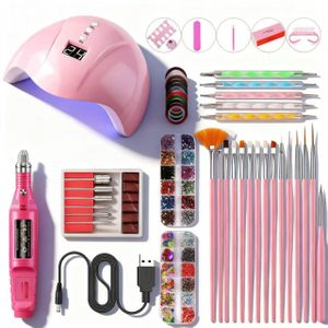 Nail Tool Set Smart Nail Lamp USB Grinding Machine