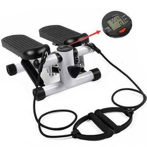 MINI STEPPER WITH RESISTANCE BANDS AND LCD MONITOR