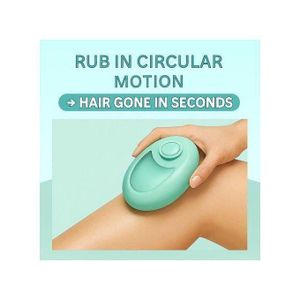 Crystal Hair Removal Nano Glass – Painless Exfoliating Hair Remover, Water Droplet Shape, Reusable & Eco-Friendly Body Shaver for Smooth Skin