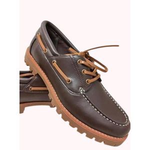 Primark Men's Timberland Premium Leather Crafted Boat Shoe 