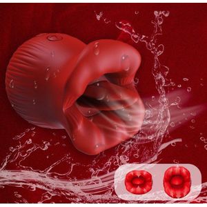 Original Special BIG MOUTH LIP Orgasm Trigger for Intense Vagina Rose Sucker Vibrator MOUTH Sex Toy for Women, LIP Massager Licker Powerful Sex Toys for Women, Tongue Gspot Sucking Women Vibrator Perfect Clitt and Breast Suck Sex Toy - Rechargeable 