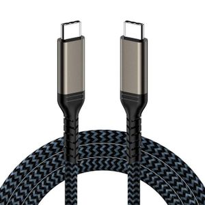 ltimate 8K Video & 10Gbps Data Type-C to Type-C Cable – USB 3.1 Gen 2 SuperSpeed, 60W 6A PD Ultra-Fast Charging Braided Cord
