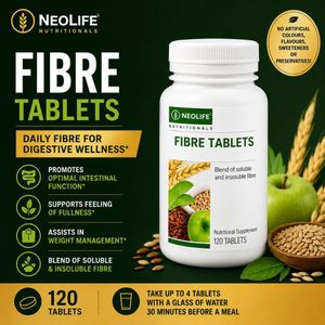 Neoflam Fibre Tablets 120 Tablets – Digestive Health & Weight Management Supplement